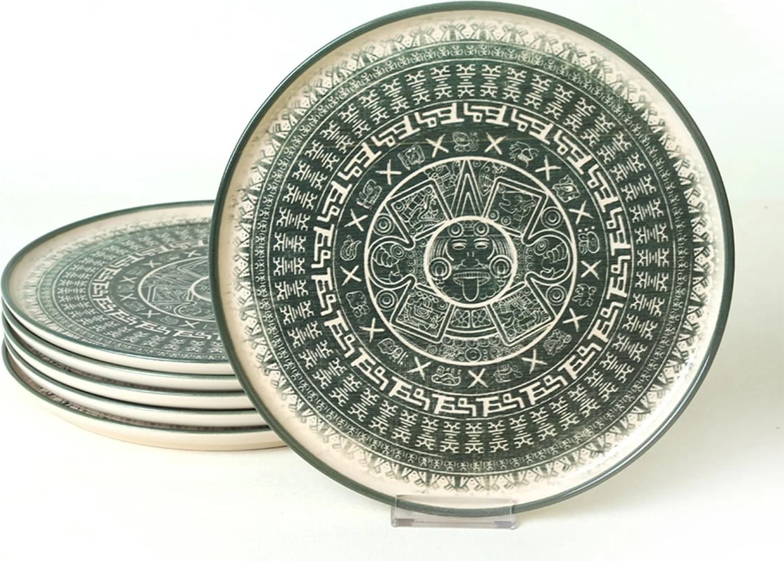 Set pjatash shërbimi (6 copë), Hermia Concept, krem, X0001531300000000000000000