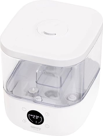 Lagështues ajri ultrasonik, Camry, CR 7973, depozitë 5L, ekran LED, aromaterapi, i bardhë