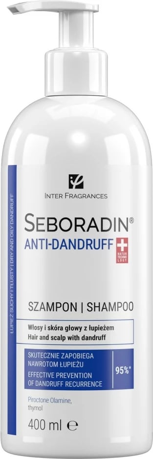 Shampon kundër zbokthit SEBORADIN Anti-Dandruff 400ml