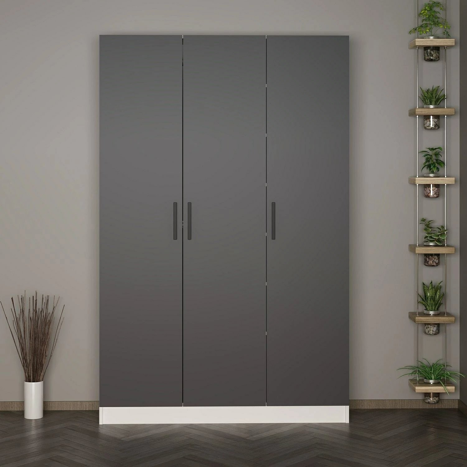 Stendë korridori Hanah Home, Noah - 8210, antracit, 135x210x35cm