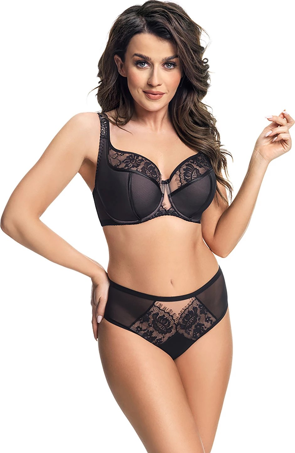 Të brendshme Gorsenia Lingerie 158882, të zeza