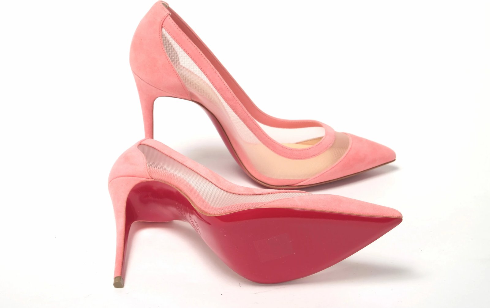 Këpucë me taka për femra Christian Louboutin, rozë 