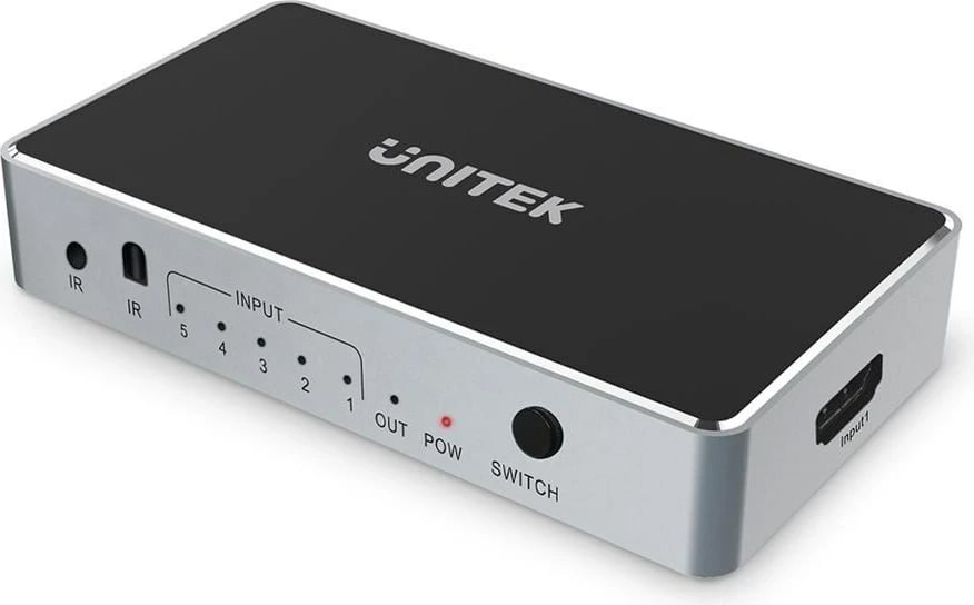 Switch video Unitek V1110A, HDMI, Gri