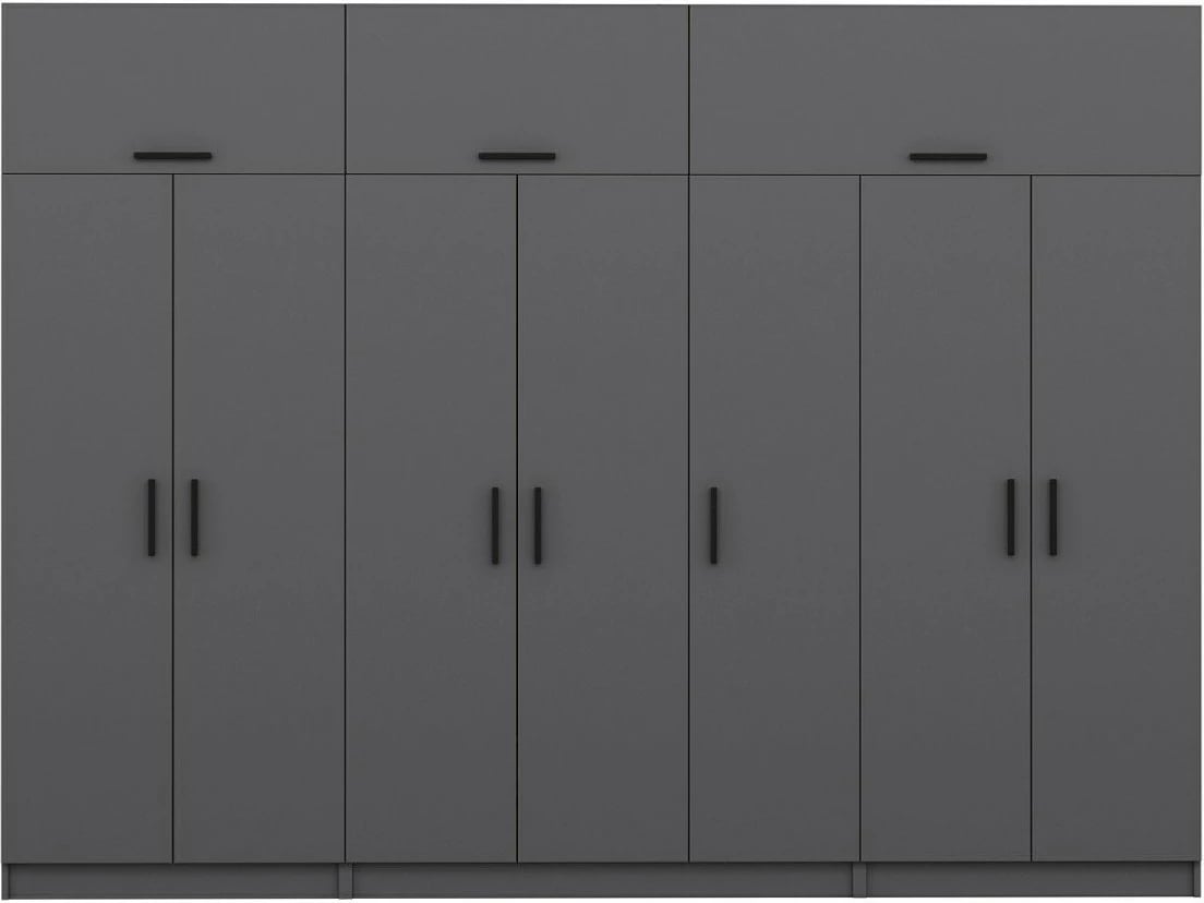 Dollap Skye Decor, ngjyrë antracit, 5268