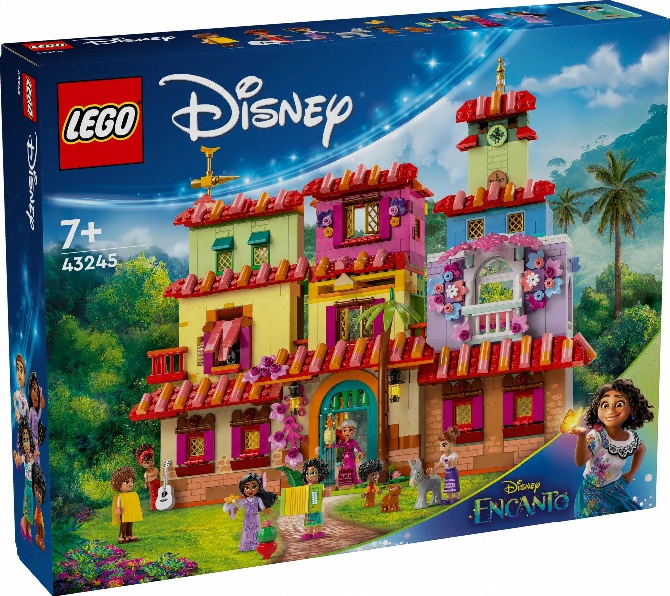 Set LEGO Disney Magical House of the Madrigals 43245, 1560 pjesë, shumëngjyrësh