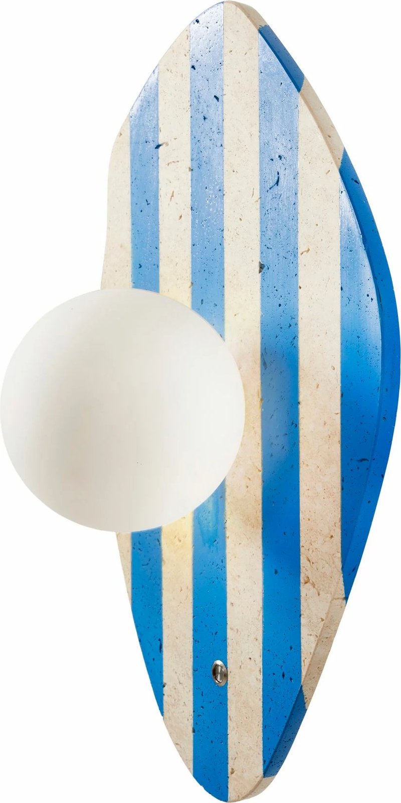 Llambë muri Opviq, Season, travertinë, ngjyrë bezhë, bardhë, kaltër