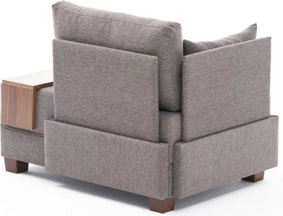 Karrige një vendëshe Fly Left, kafe, Atelier del Sofa