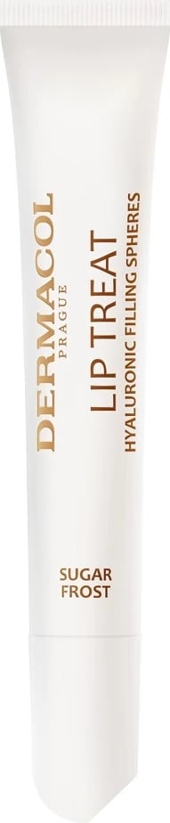 Buzëkuq i lëngshëm për femra Dermacol Lip Treat Moisturizing 1 Sugar Frost, 10ml