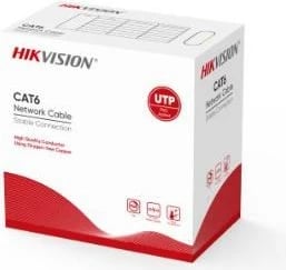 Kabllo rrjeti Hikvision DS-1LN6-UU Cat6, 305m, portokalli