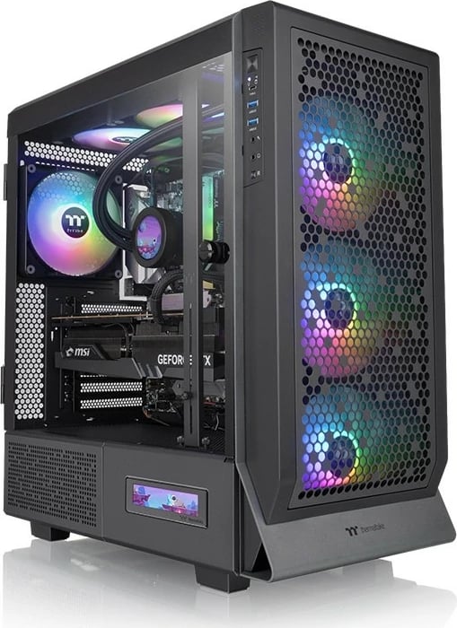 Kasë Thermaltake Ceres 500 ARGB, Midi Tower, Tempered Glass, E zezë