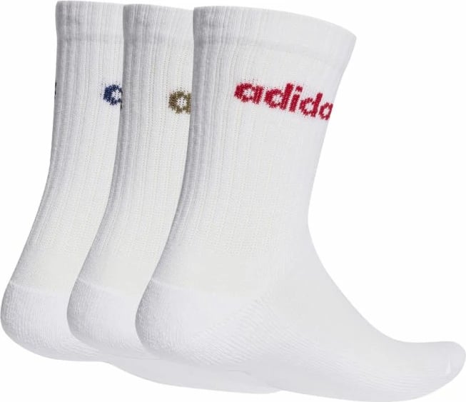 Çorape crew adidas, të bardha