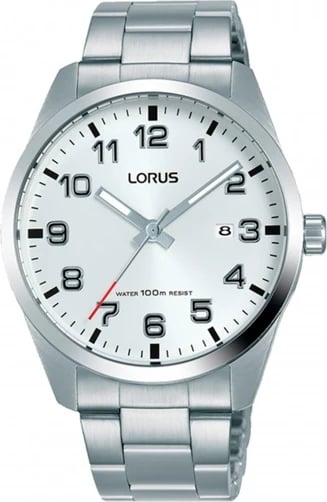Orë dore LORUS RH977JX5 për meshkuj, argjendtë
