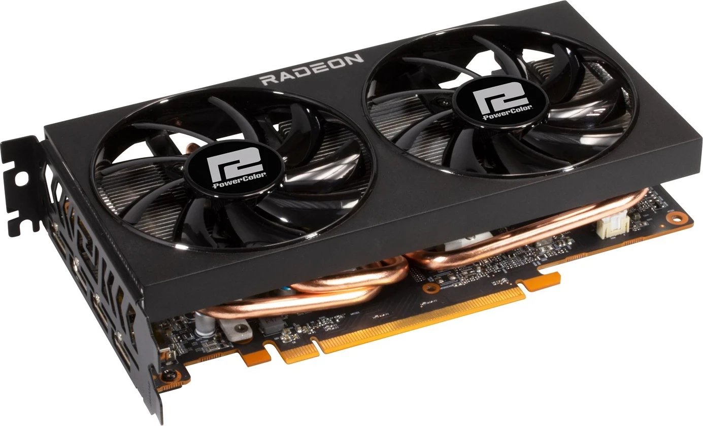 Kartë Grafike PowerColor AXRX 6600 8GBD6-3DH, AMD Radeon RX 6600 8 GB GDDR6