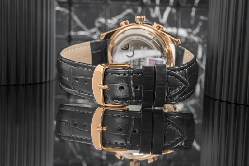 Orë dore për meshkuj Skmei, e zezë