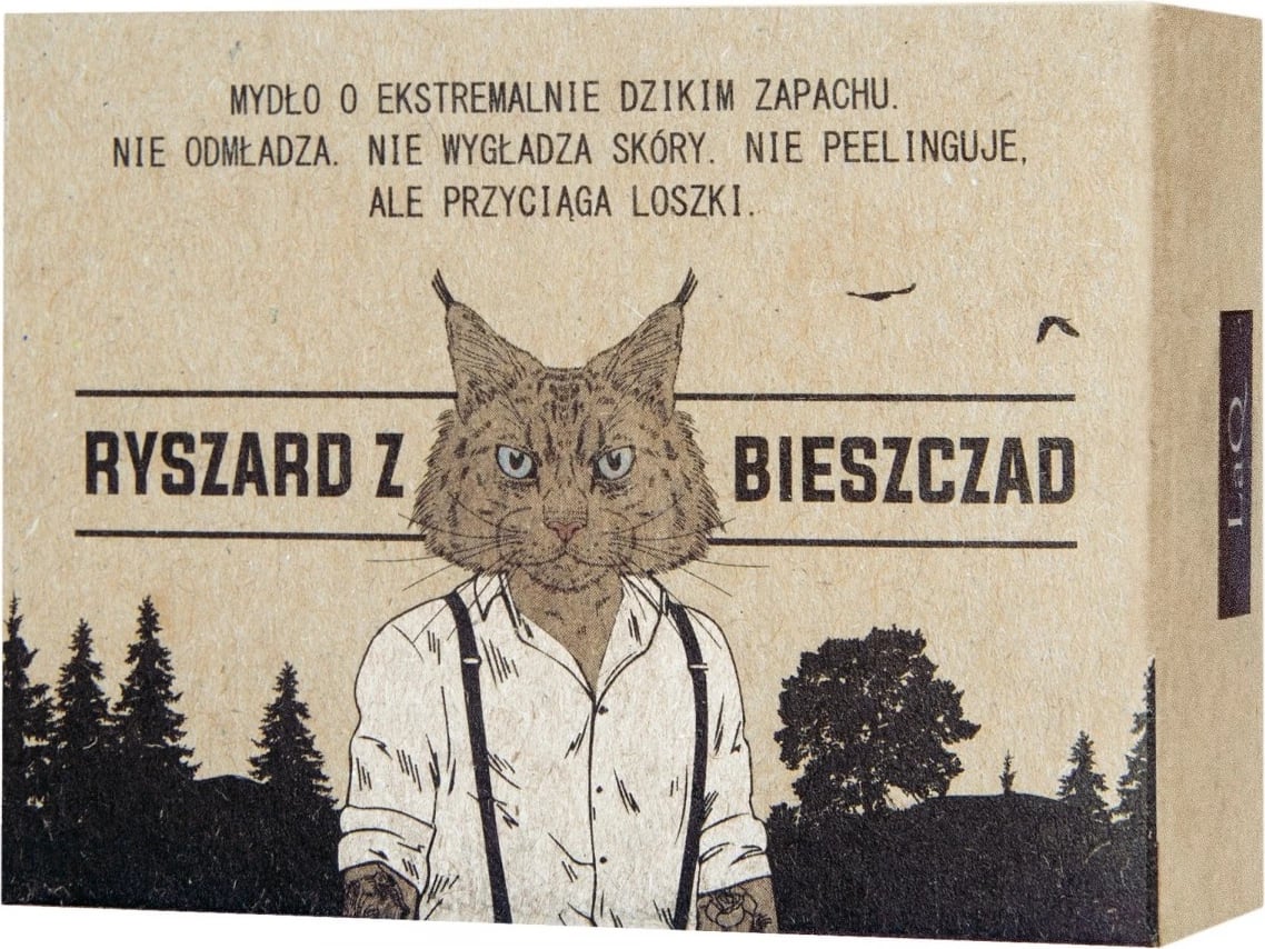 Sapun për meshkuj LaQ Ryszard from Bieszczady shufër 85g