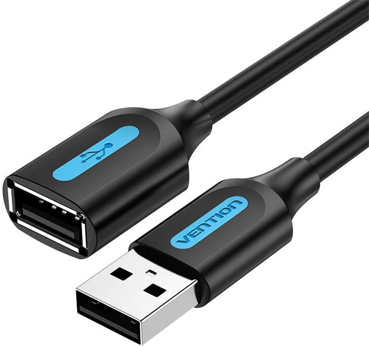 Kabllo zgjatuese USB 2.0 Vention CBIBJ, 5m, e zezë