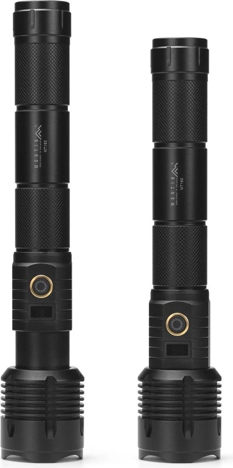 Elektrik dore Montis MT160, LED, 6000 mAh, Alumini, i zi