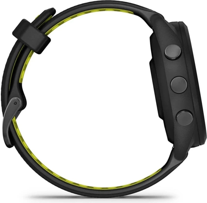 Smartwatch Garmin Forerunner 265S, 42mm, AMOLED, GPS, rrip silikoni, verdhë