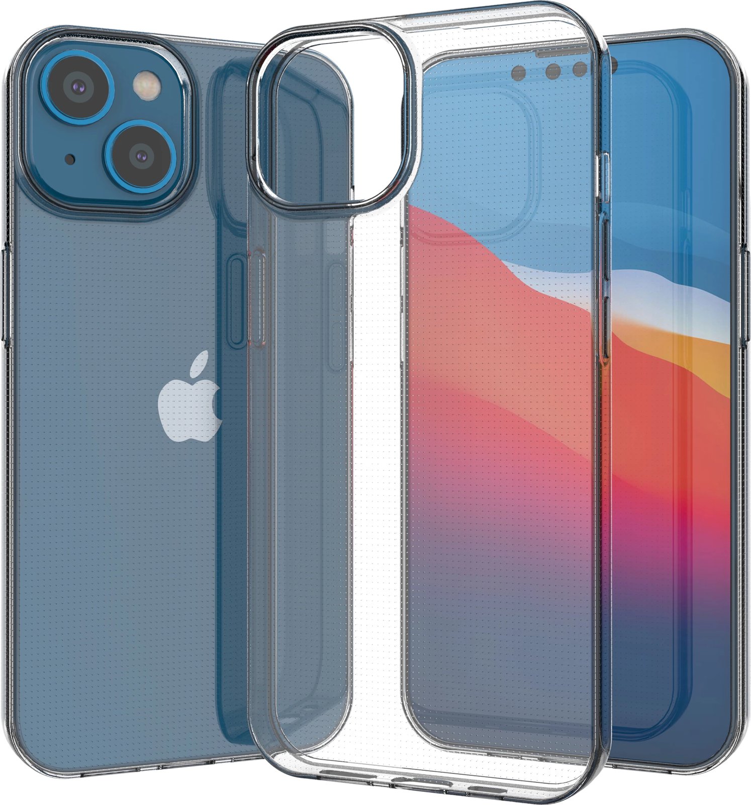 Mbështjellës Hurtel Ultra Clear 0.5mm për iPhone 14, Transparent