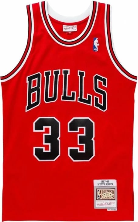 Fanellë basketbolli për meshkuj Mitchell & Ness Chicago Bulls Scottie Pippen #33