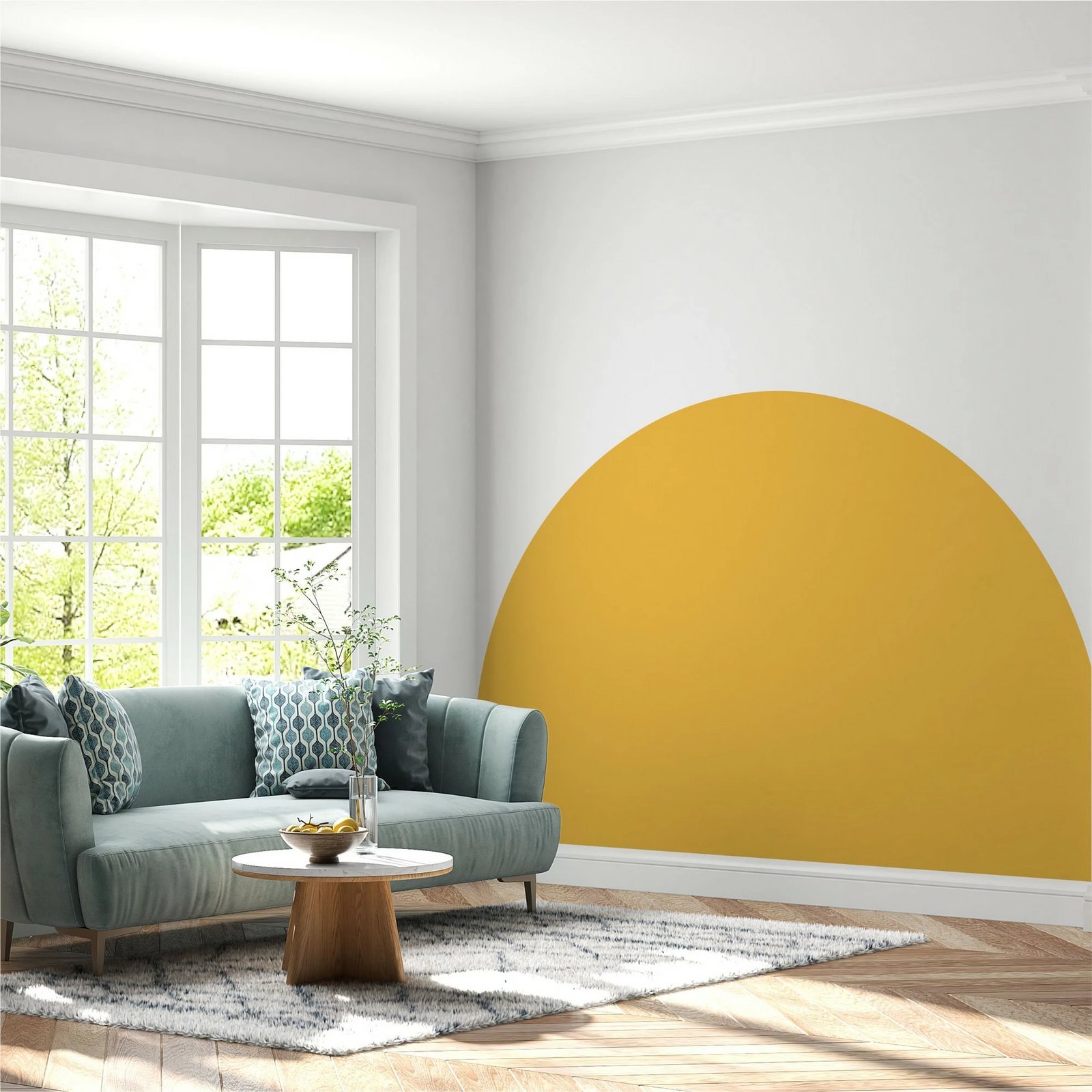 Sticker dekorativ për mur Wallity, MB-00112, shumëngjyrësh, 100x60cm