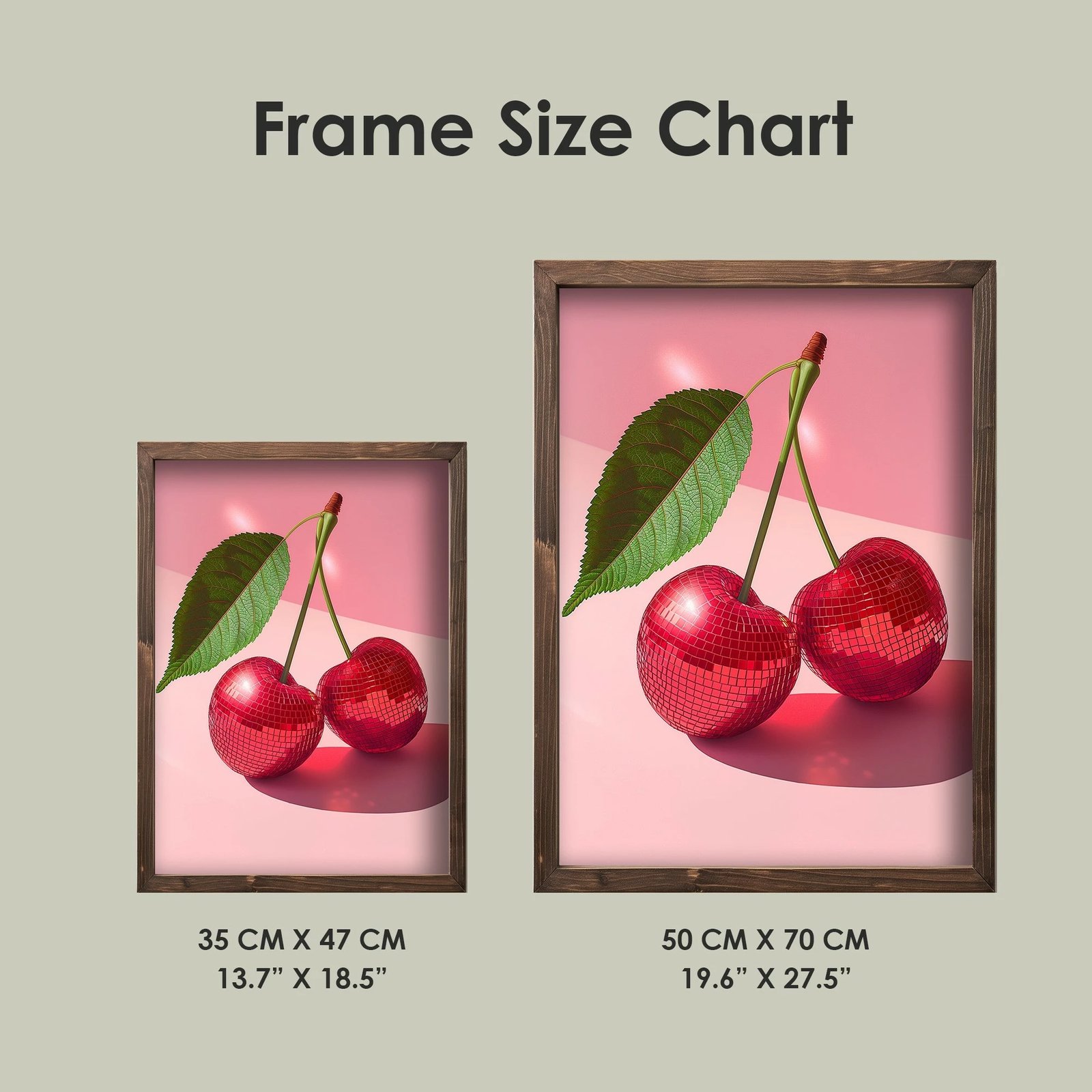 Pikturë dekorative me kornizë MDF, Wallity, TUN103-XL, shumëngjyrëshe, 50x70x3.5cm