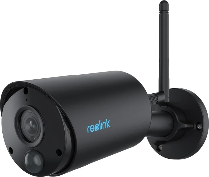 Kamerë sigurie Reolink Argus Series B320-B, 3MP, wireless, me detektim personi/automjeti, e zezë