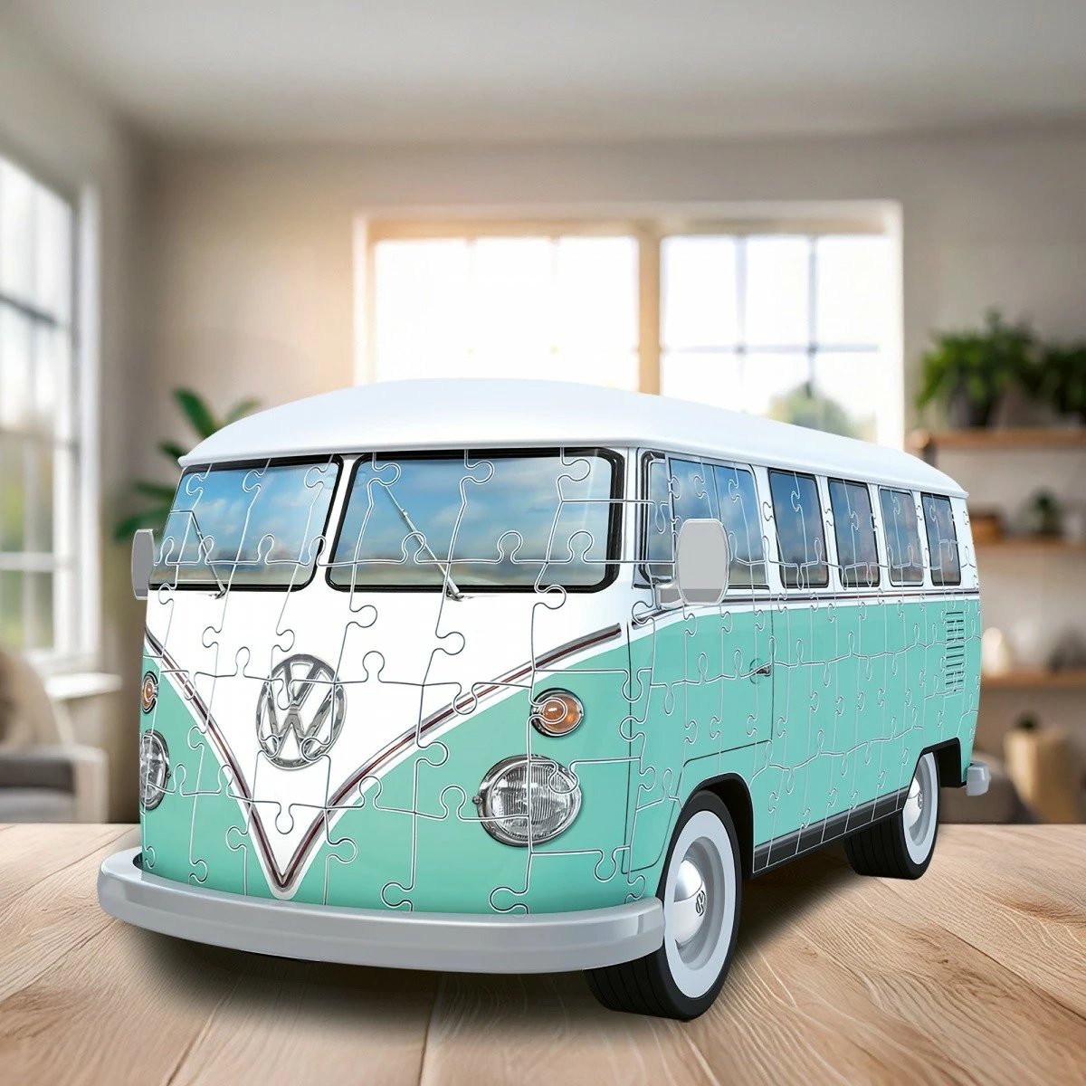 Puzzle 3D Ravensburger Volkswagen T1, 185 pjesë, plastikë, edicion i limitum