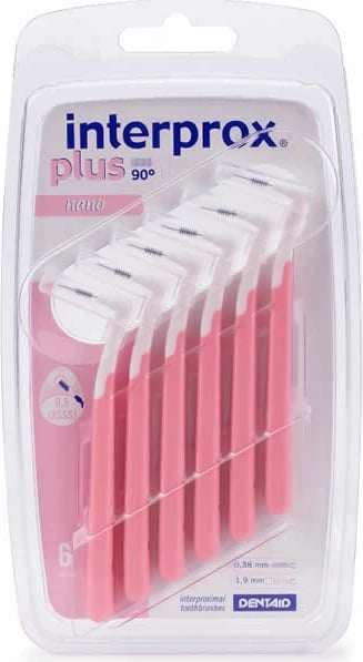 Furça interdentale Interprox Plus Nano 6 copë