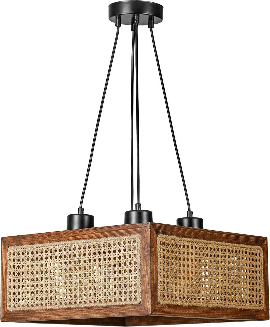 Llambë tavani Opviq, dru bredhi, kapak ratan, 8700-8