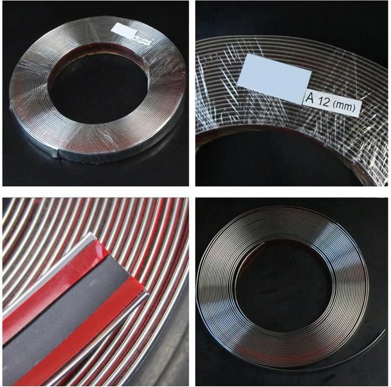 Shirit Alumini Me Ngjites Dy-ansore 12mm X 15m