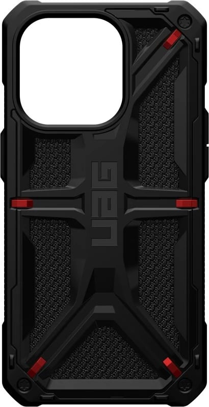 Mbështjellës Urban Armor Gear Monarch për celular, për Apple, 6.1", i zi