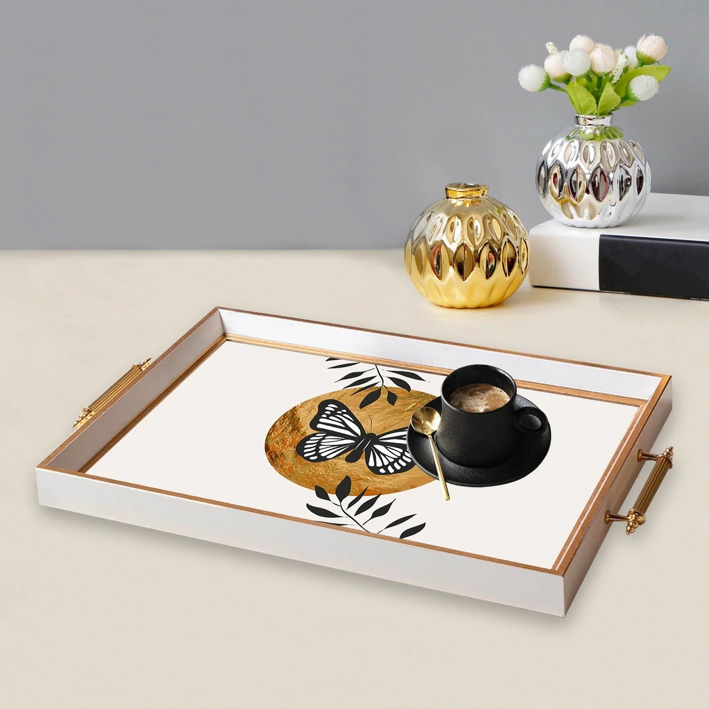Tabaka qelqi Aberto Design TPB9835, 50 x 29 x 3.5 cm Tabaka qelqi Aberto Design TPB9835, 50 x 29 x 3.5 cm