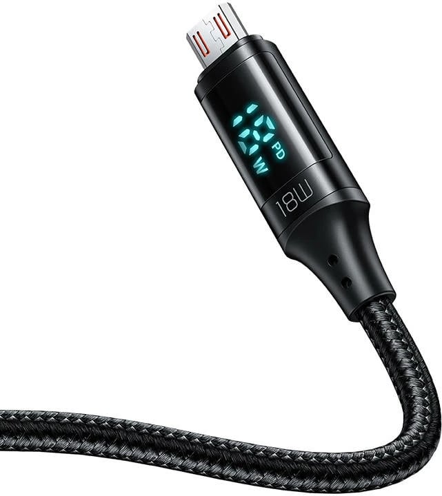 Kabllo Mcdodo CA-1070 USB në Micro USB, 1.2m, e zezë