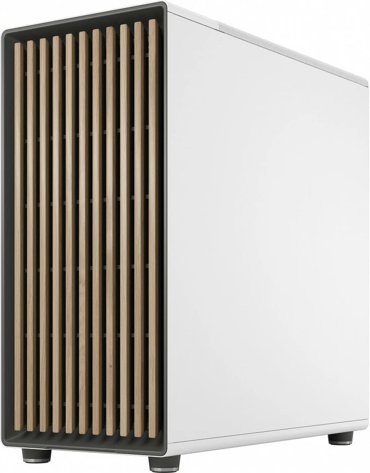 Kasë Fractal Design North XL Chalk White TG Clear, Midi Tower, e bardhë