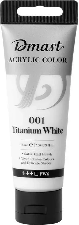 Deli Ngjyre Akril Dmast 75Ml Titanium White 1/12 C330-Tw