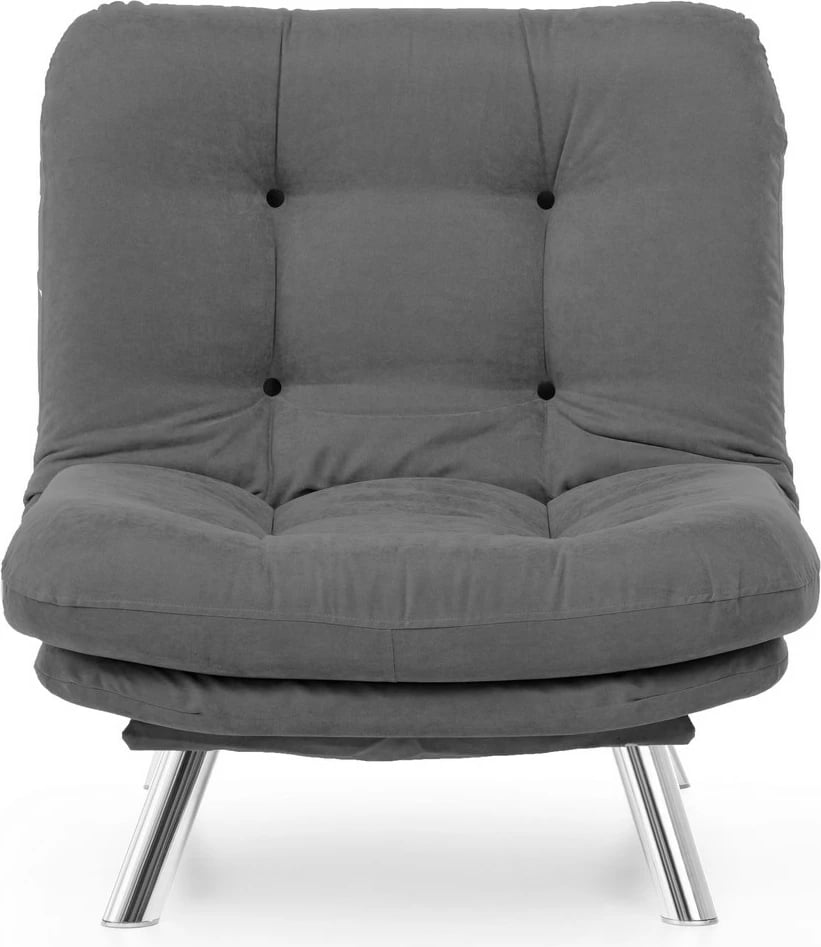 Karrige një vendëshe, Atelier del Sofa, Misa Solo, ngjyrë gri