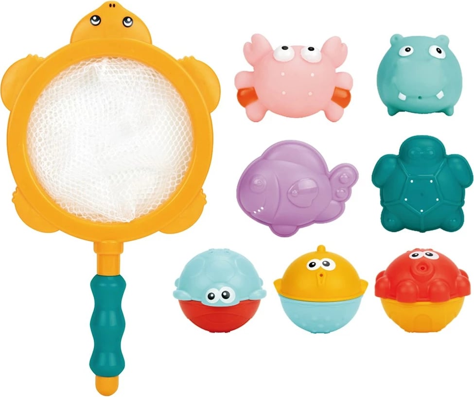 Set lodra banjoje, Baby Mix, 8 copë, shumëngjyrëshe