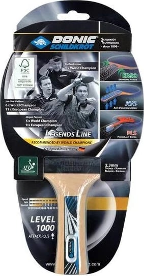 Rakete tenisi Donic Schildkröt Legends 1000 FSC