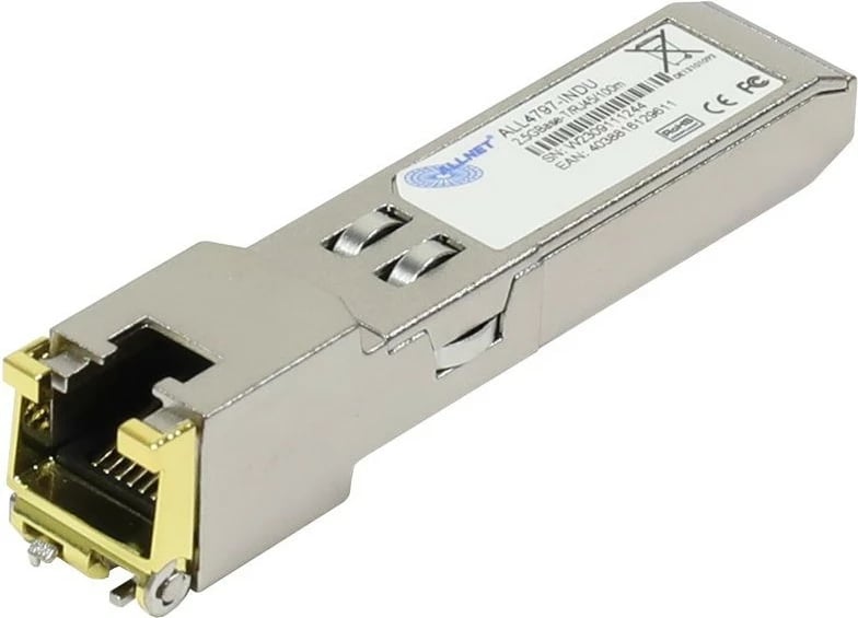 Switch modul ALLNET ALL4797-INDU, SFP, 2.5Gbit, RJ45, industrial