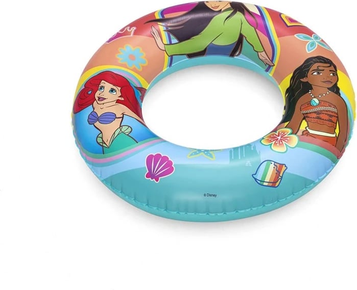 Rreth noti i fryshëm, Bestway Princesses, 56 cm, për fëmijë 3+, me valvul sigurie, multingjyrësh