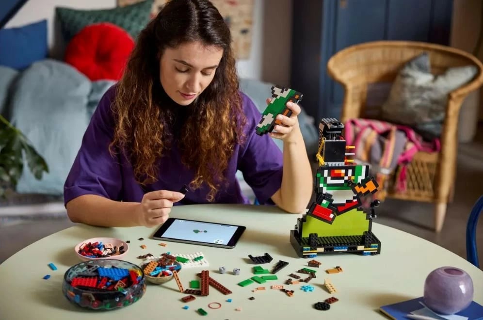 Set ndërtimi LEGO Super Mario 71438 Mario dhe Yoshi, 1215 pjesë, plastikë