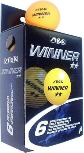 Toptha ping pong STIGA për të gjithë, të verdhë