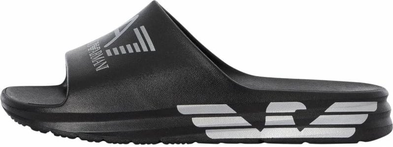 Flip-flop për meshkuj Emporio Armani, të zeza