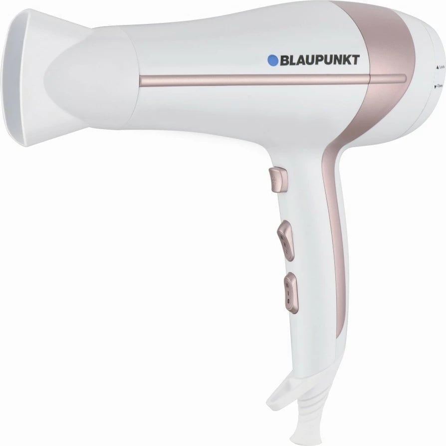 Tharëse flokësh Blaupunkt HDD501RO, 2000W, Pink gold, Bardhë