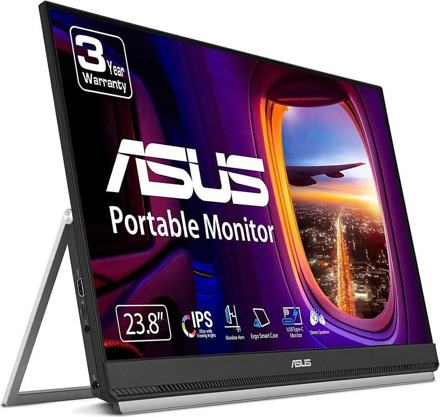 Monitor ASUS ZenScreen MB249C, 23.8", Full HD, LED, i zi