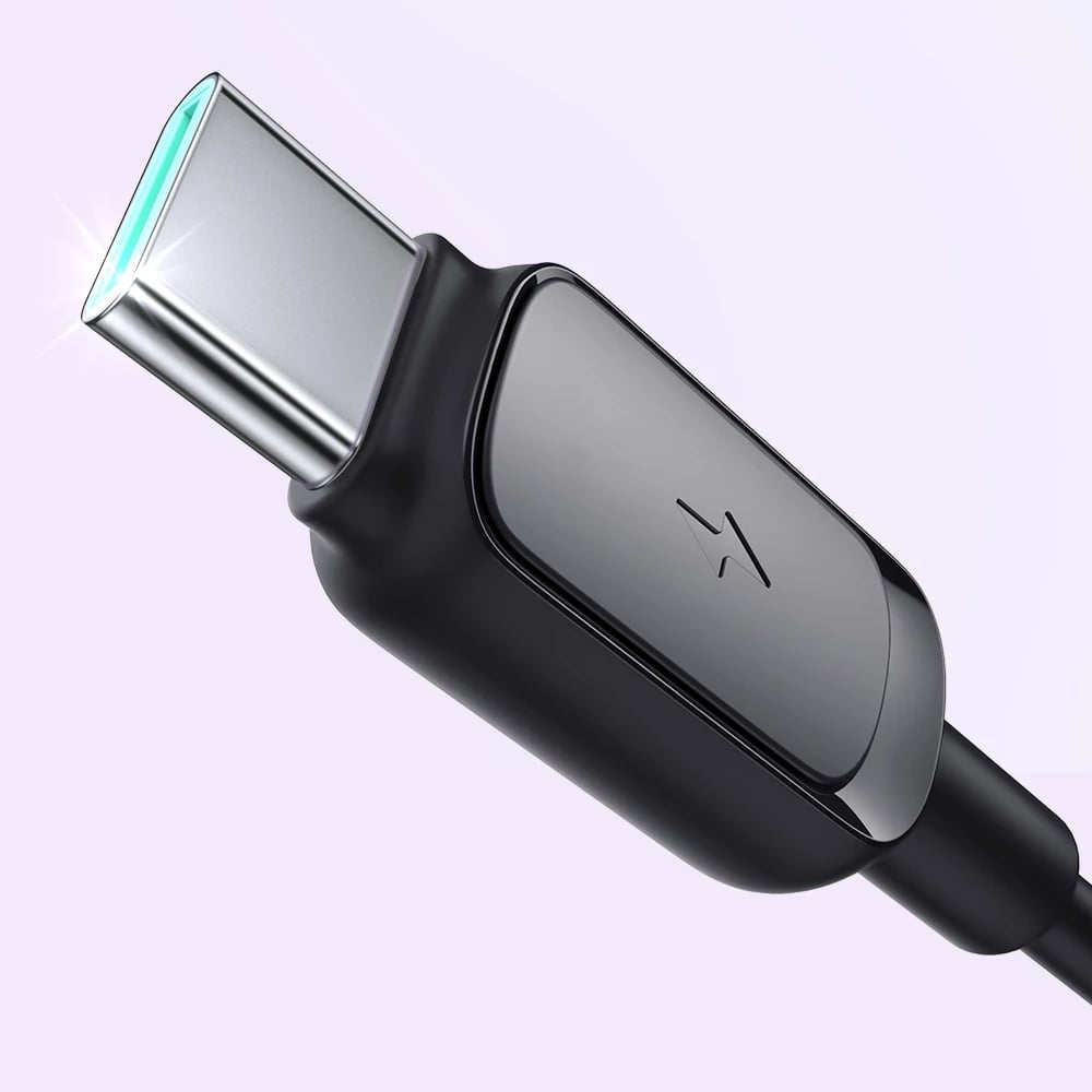 Kabllo Joyroom Multi-Color Series A14, USB-A / USB-C, 1.2m, 3A, e zezë