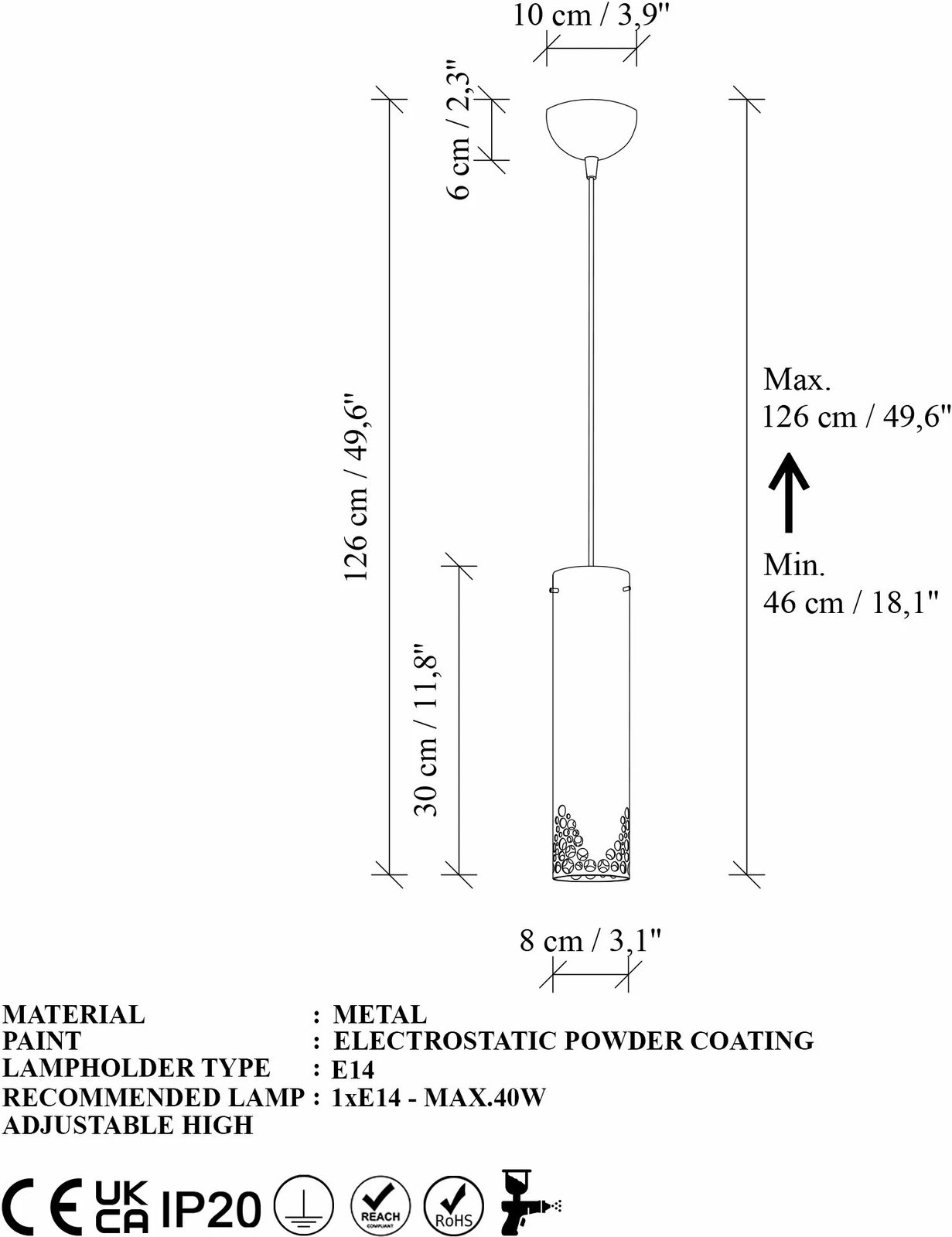 Llambë tavani Opviq, Halo - 15374, e zezë Llambë tavani Opviq, Halo - 15374, e zezë