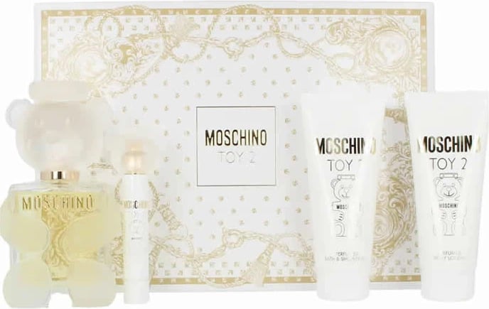 Set Eau de Parfum për meshkuj Moschino Toy 2, 100ml, 4 copë