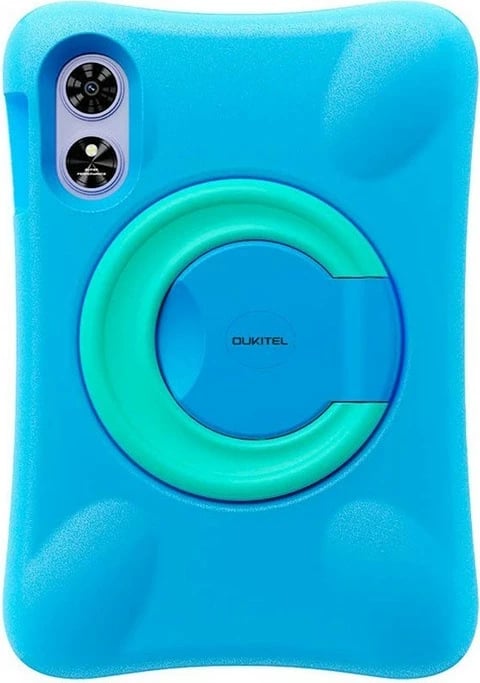 Tablet OUKITEL OT6 Kids Wifi 10.1", 4/64GB, Android 13, Blu, me stylus dhe mbështjellës